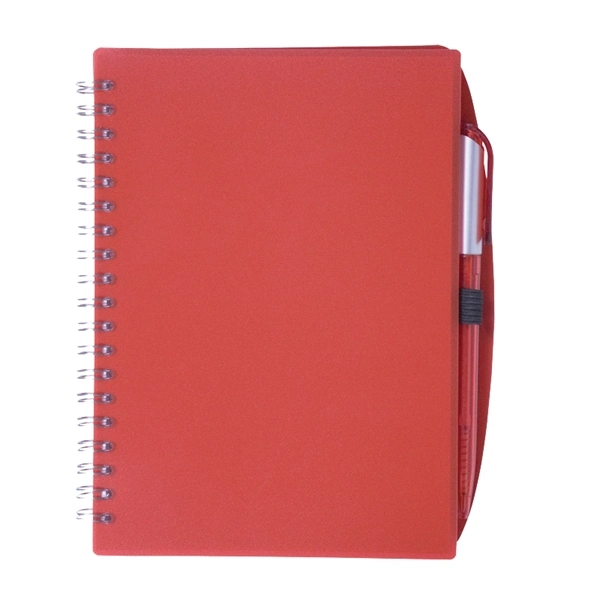 Spiral Unlined Notebook with Pen