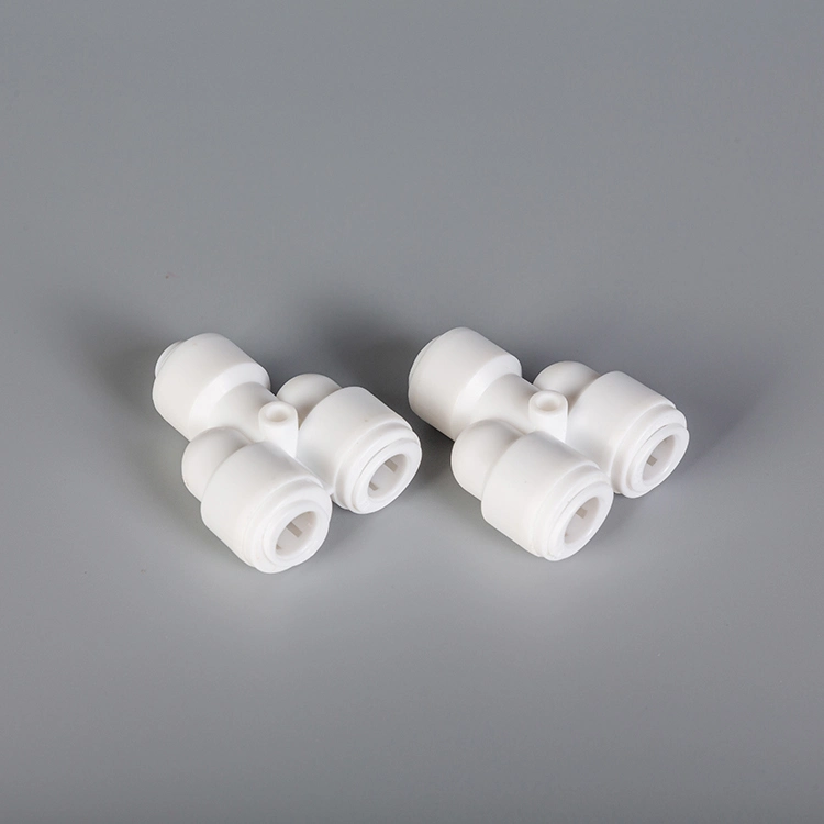 1/4 POM Plastic Water Pipe Quick Connect Fittings for Water Filter