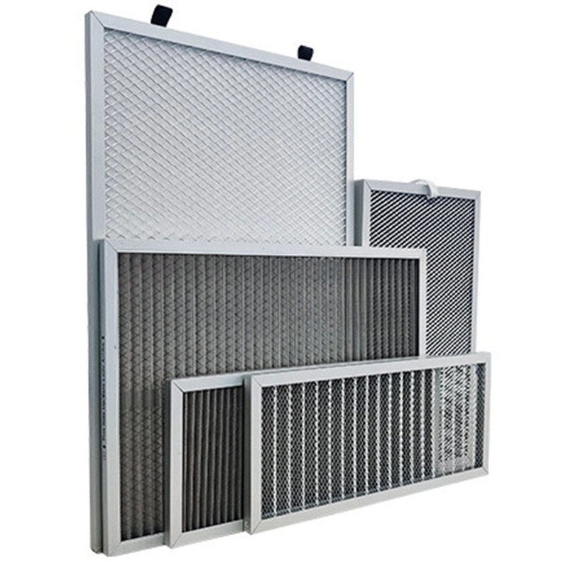 Kundenspezifischer Großhandel/Lieferant Metall Welle Aluminium Mesh Primäreffekt Filter