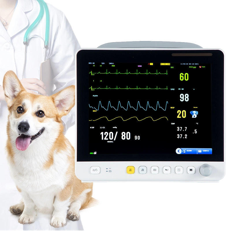 Multiparameter Patient Monitor Instrument Veterinary Parameter with Cheap Price