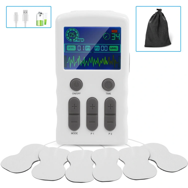 Icen EMS Machine Tense Unis with USB and Power Supply for Back Knee Pain Relief