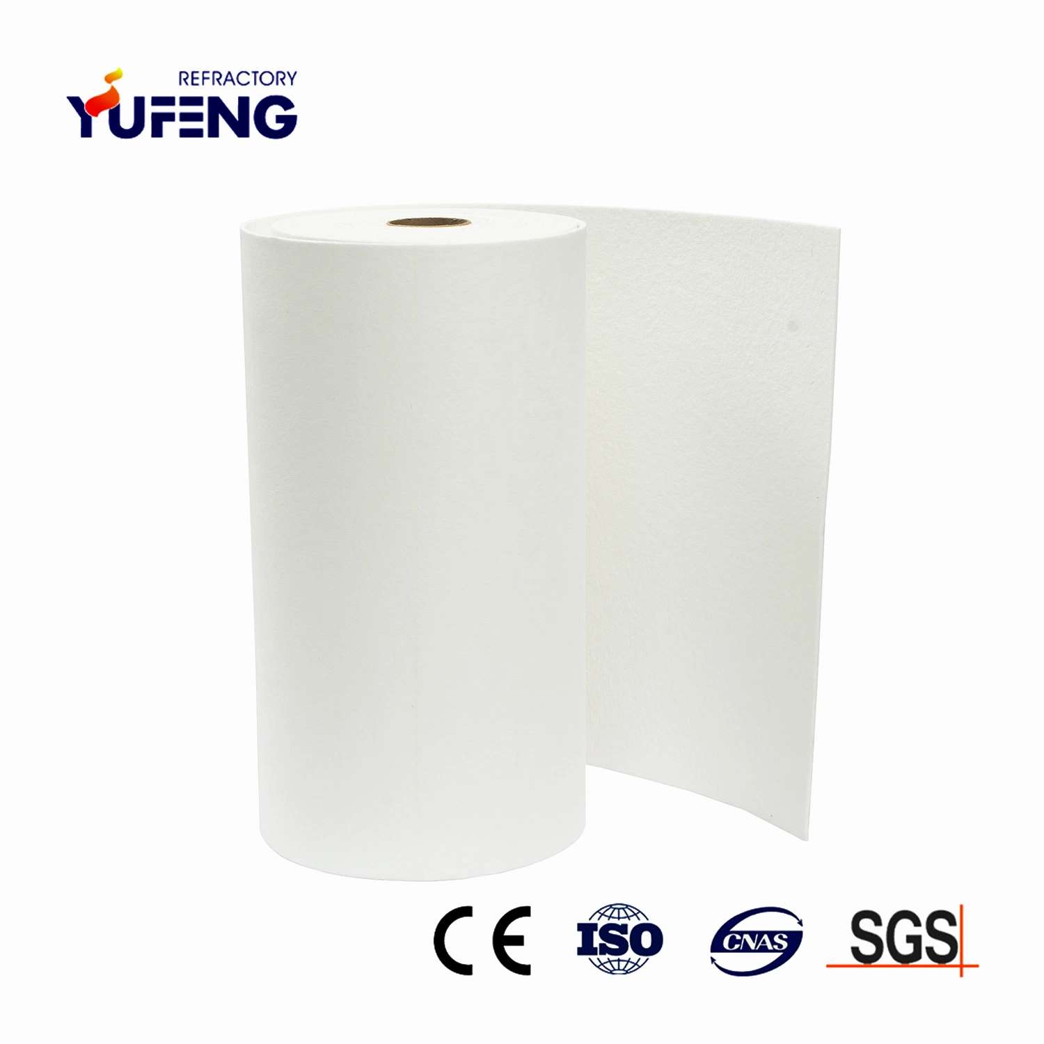 AES Wool Asbestos Free Thermal Insulation Bio Soluble Fiber Paper for Fire Glass Blanket