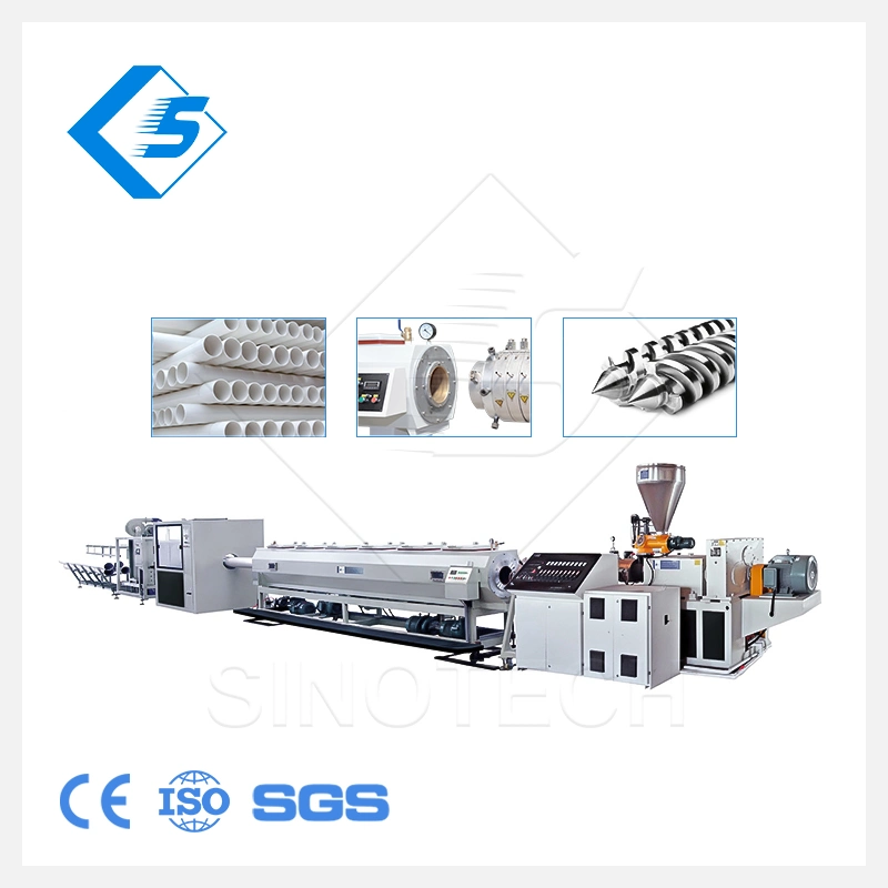 Zhangjiagang Vente à chaud plastique PVC fibre Weave tuyau renforcé Chaîne de production/ extrudeuse Extrusion machine/