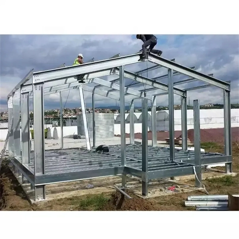 Light Weight Prefabricated Steel Structure Metal Frame Workshop Warehouse Building