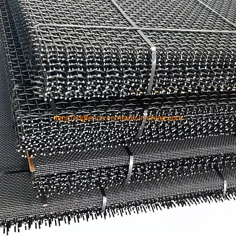 Original Factory 65mn Crimped Wire Mesh for Vibrating Screen Mesh