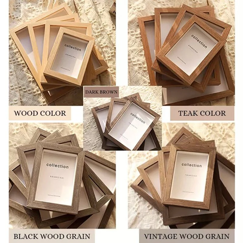 Good Quality Wooden House Decoration Wood Photo Frames for Arts Painting Projects