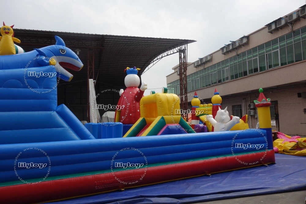 Patio interior para adultos N inflable Parque de diversiones para niños