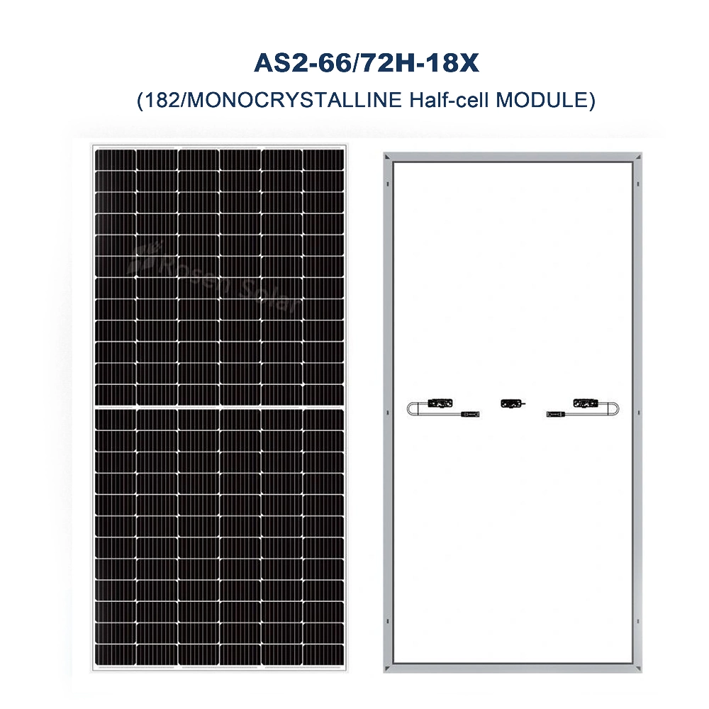 Crystalline Silicon Photovoltic Assembled Into Solar Power Panel Modules