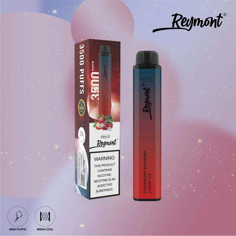 Premium-Qualität Einweg ecig Reymont 3500puffs nachgefüllt Pod Gerät mit 12ml vorgefüllter Vape Stick für Pod