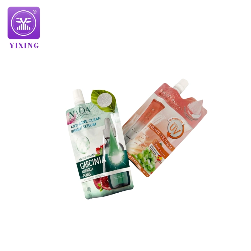 Three-Side Sealed Cosmetics Tester Spout Pouch