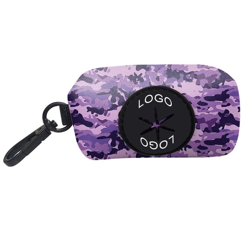 Hot Selling Factory Custom Seven-Piece Set Camouflage Purple, Pet Collar, Pet Harness, Pet Leash, Bow Tie, Safety Rope