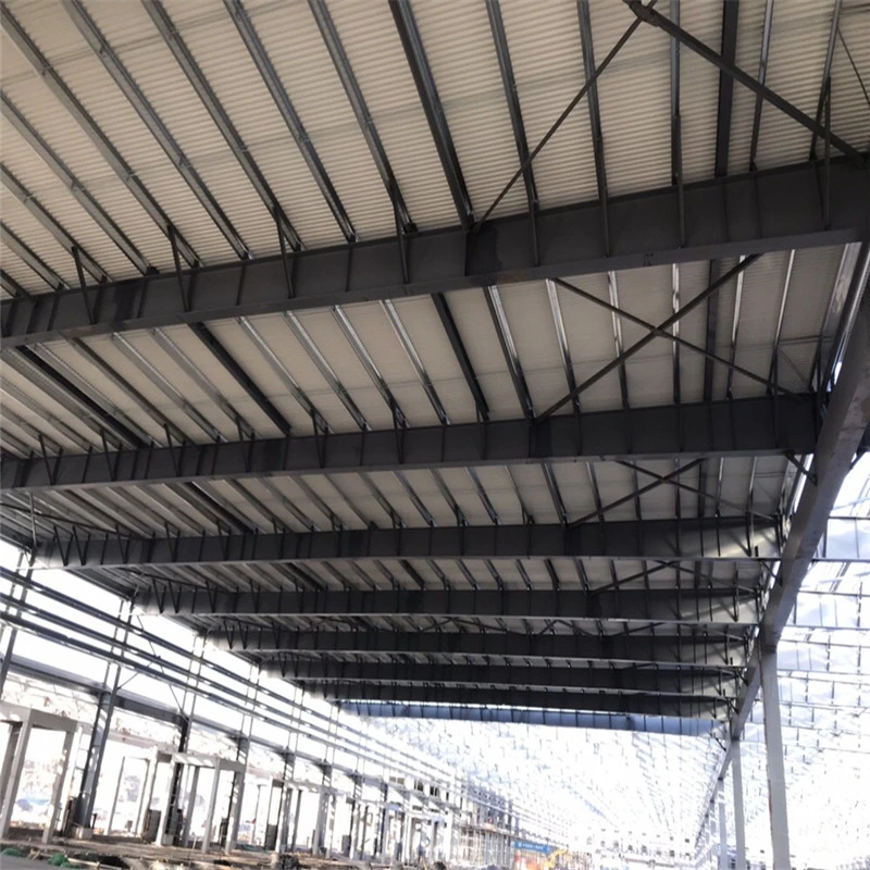 Factory Prefab Light Steel Structure/Workshop Steel Frame to USA