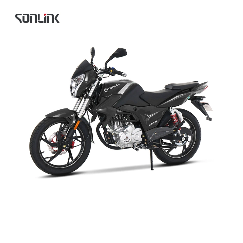 Sonlink Motorcycle Manufacturers 200cc Chase Across New Sportbikes for All Black Sports Bike Series