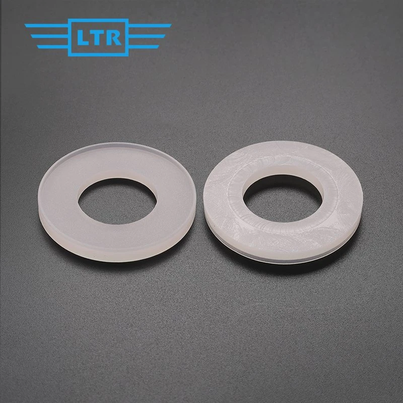 Custom Food Grade Medical Grade Transparent Clear Flat Oring Rubber Gasket Silicone Seal Ring of Different Sizes