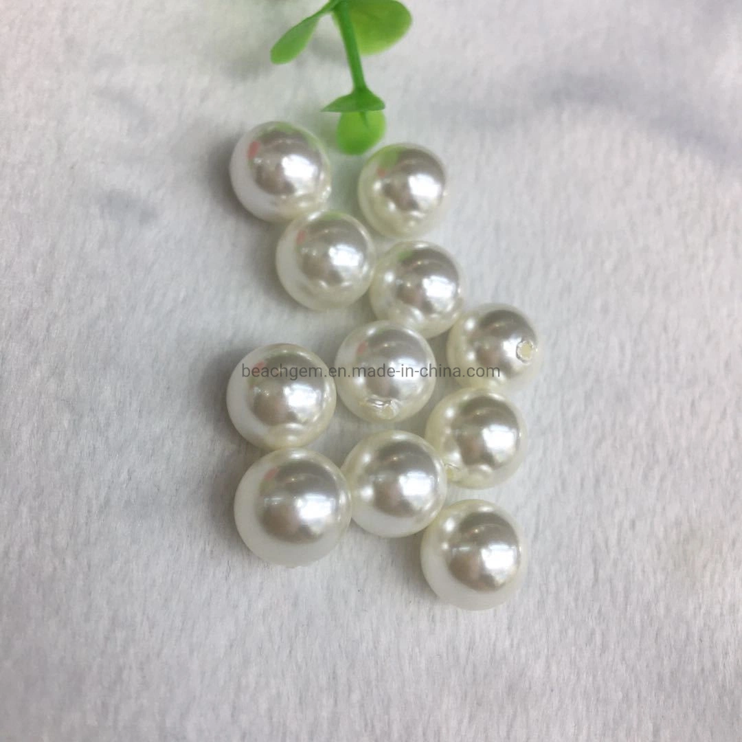 Half Drilled Natural Shell Pearl for Jewelry Setting