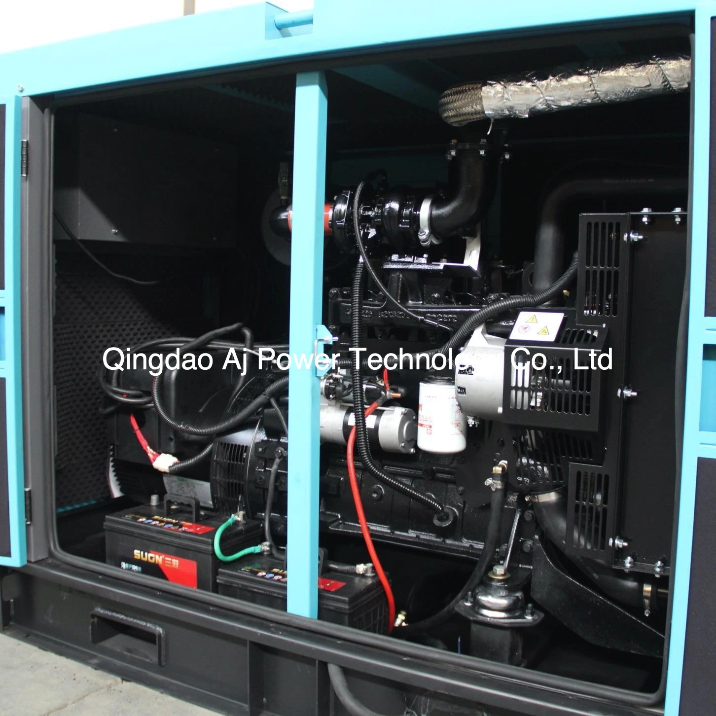 Conjunto de geradores a diesel de baixo preço de 100 kw/WP6 com 6 cilindros de Série Weifang