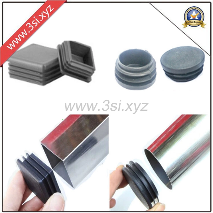 PVC Square Pipe End Inserts and Plugs for Chair Legs Protection (YZF-I009)