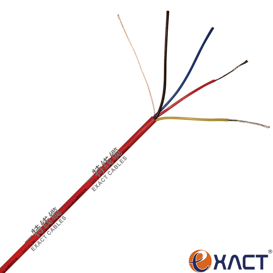 ExactCables Bare Copper 2core 2c*2*1.5 Fire Resistant Cable 1.5mm For Fire Alarm