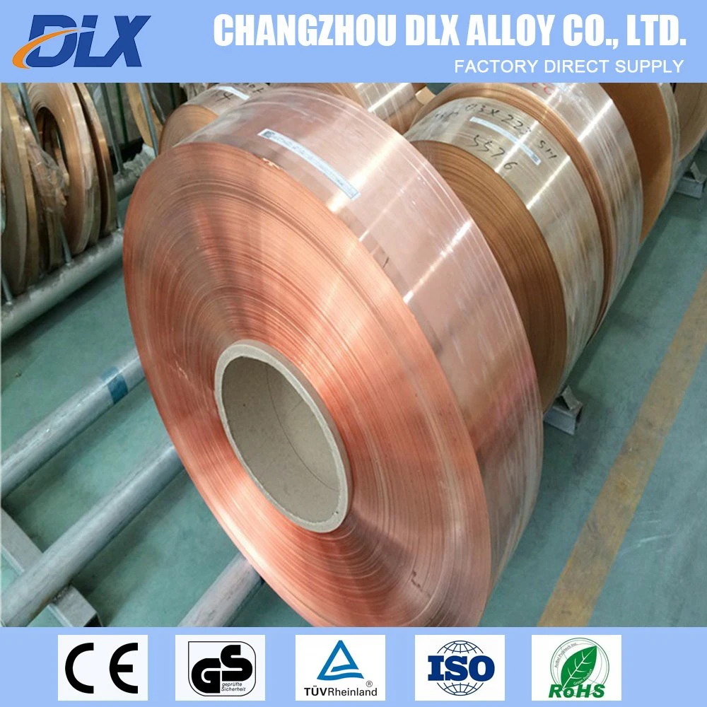 Fast Lead Time Cunisi Alloy C70250 Copper Sheet Strip Tape Foil Cw111c