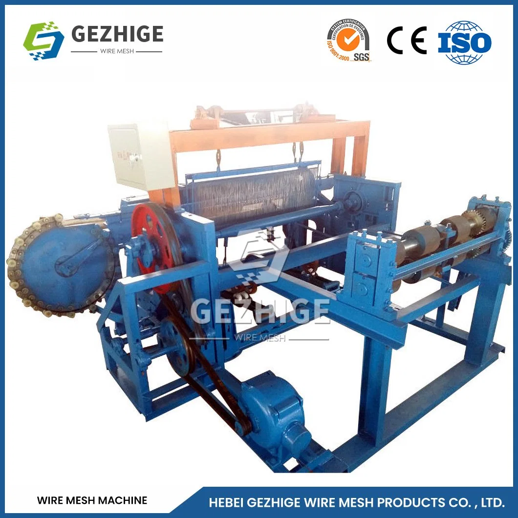 Gezhige Drahtgeflecht Maschine Lieferanten Automatisches Rolling Mesh Geschweißt Draht-Netz-Maschine China Vollautomatische Netting-Maschine