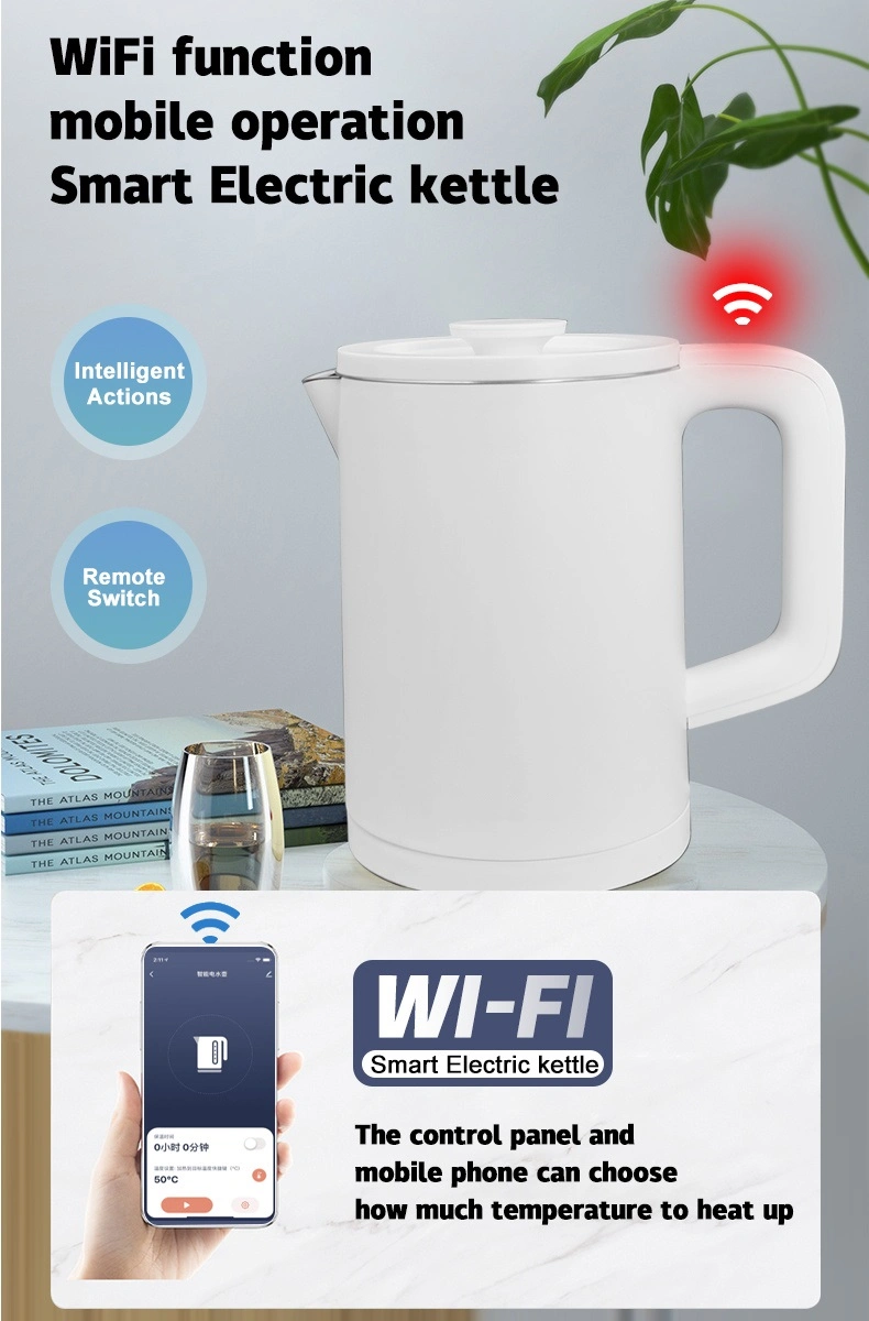 Nouveautés dans Smart Kitchen Appliances contrôle de la température Digital WiFi Smart Bouilloire électrique