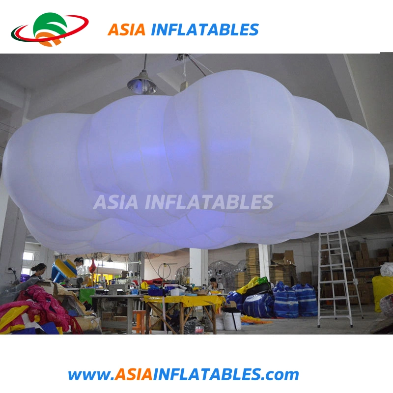 Lighting Inflatable Air Cloud Helium Balloon for Decoration