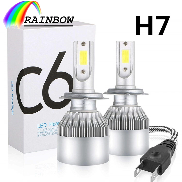 Großhandel günstigen Preis Auto Teile C6 HB3 H8 H11 H7 H4 Auto Lampe Halogenlampen LED Licht Deckenbeleuchtung LED Scheinwerferlampe