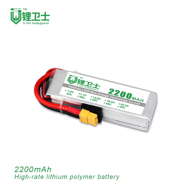 Lws Rechargeable Lipo Battery OEM 3.7V Lithium Ion Battery 850mAh 1000mAh 1300mAh 1500mAh 2200mAh 4000mAh 5000mAh 6000mAh 7200mAh for Uav