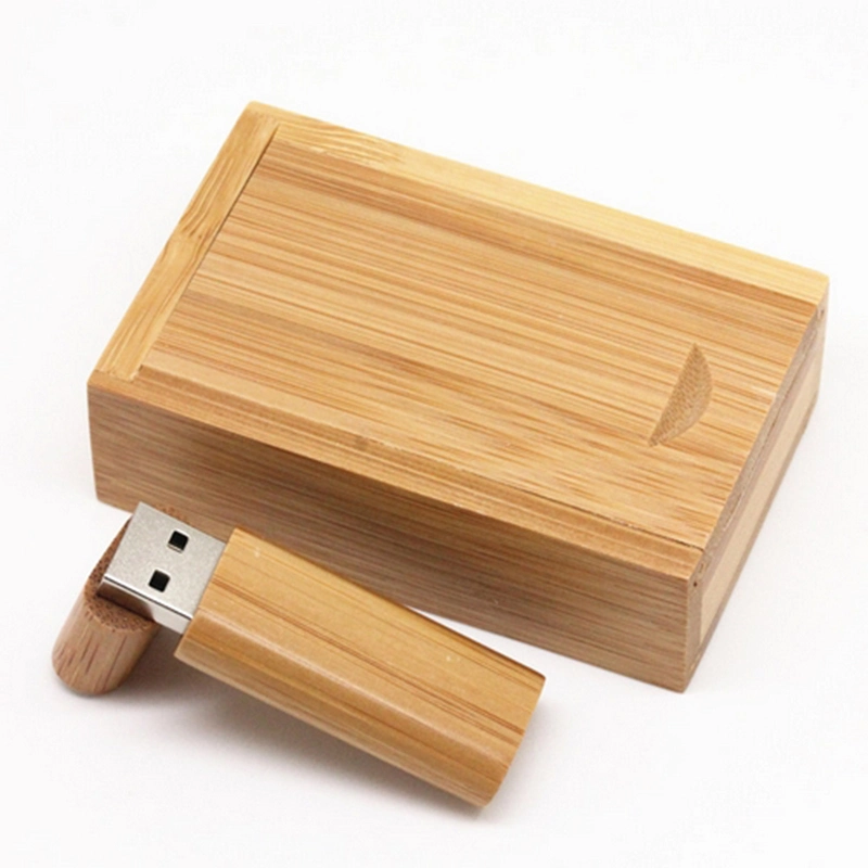 Promotional Gift Smooth Wood Portable USB Flash Drive USB Pen Drive