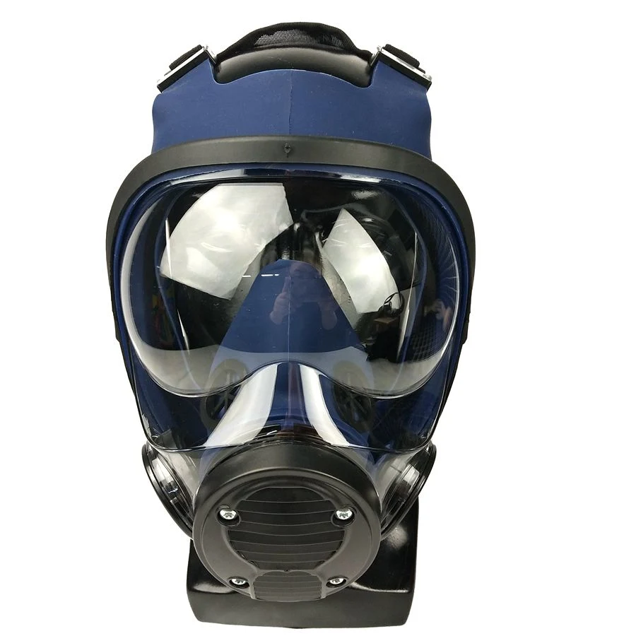 En136 Certification Cbrn A2b2e2K2p3rd Silicone Full Face Anti Riot Gas Mask