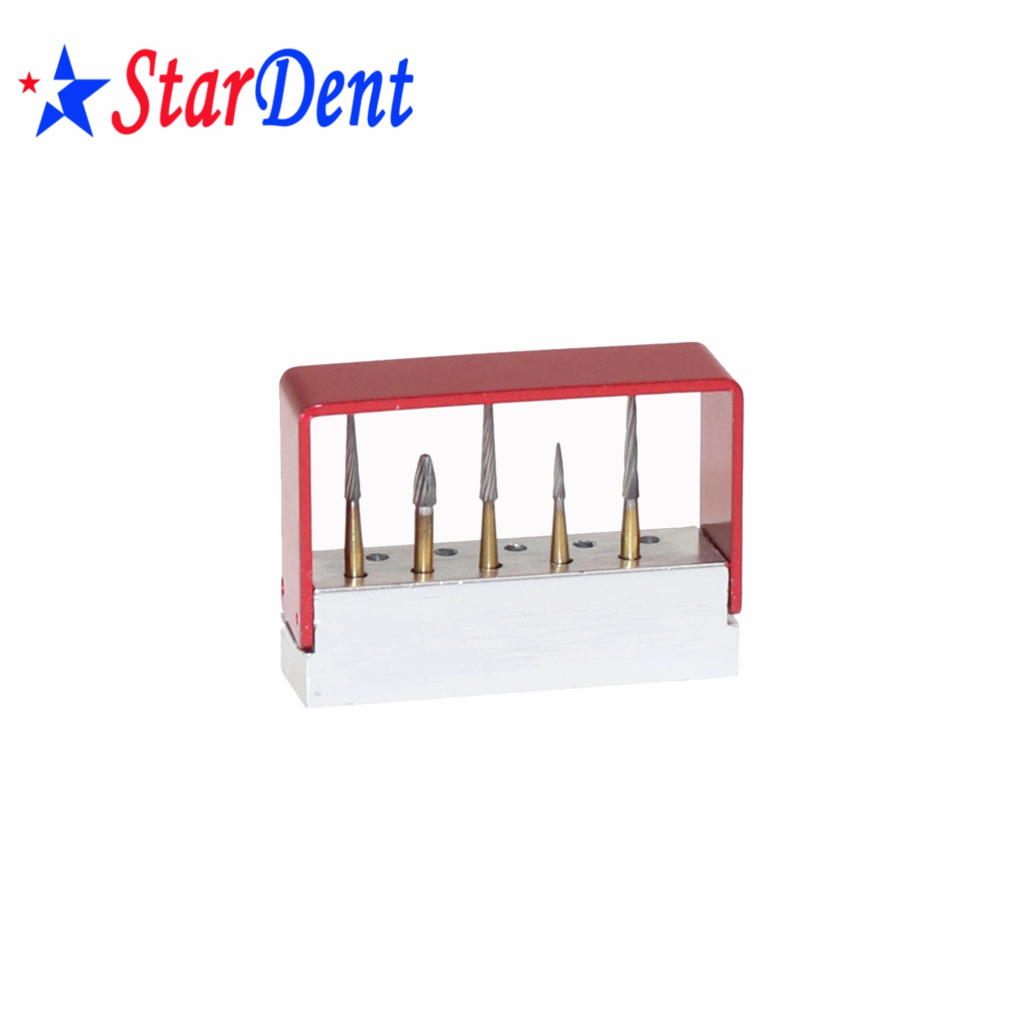 Hot Sales Dental Instrument Carbide Burs Kit High Speed Handstücke Bohrer-Set