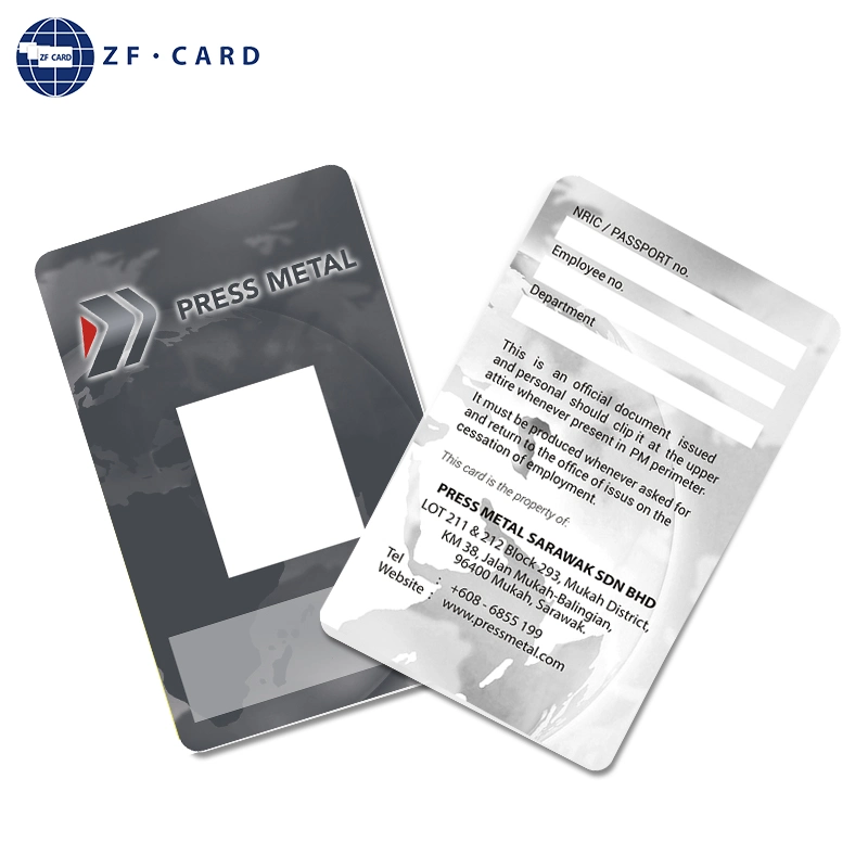 Custom Plastic RFID 13.56MHz MIFARE (R) Classic 4K Contactless Campus All in One Card