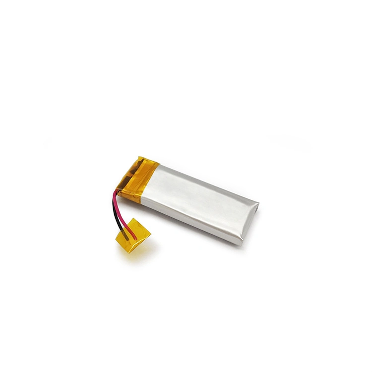 Un38.3 Certified Rechargeable Small Lithium Polymer Battery 401235 3.7V 130mAh Lipo Battery for Blue-Tooth Earphone