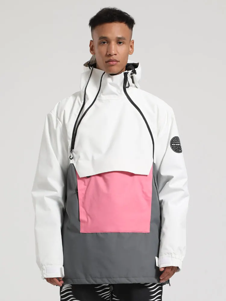 Veste de ski extérieure pour hommes Hiworld imperméable, coupe-vent, respirante, résistante à l'usure, chaude et à la mode, multicolore.