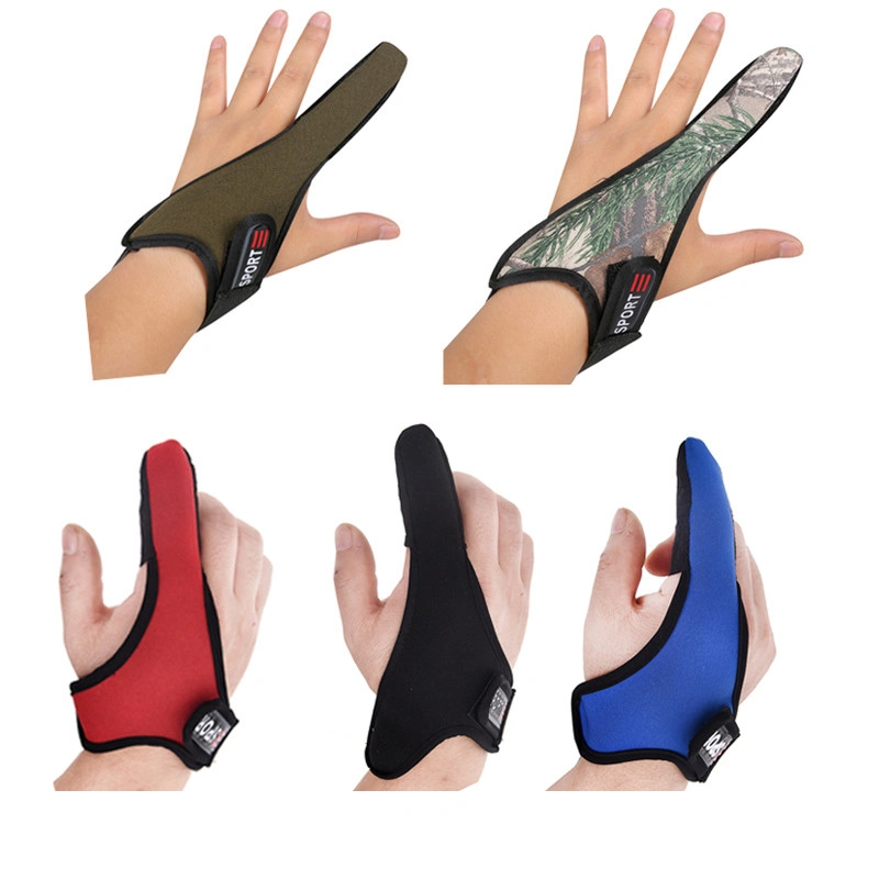 Anti-Slip Professional One Finger Protector Glove Sunblock Glove Unisex Outdoor Bl15487