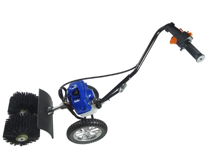 Hand Push 52cc Power Sweeper Tiller