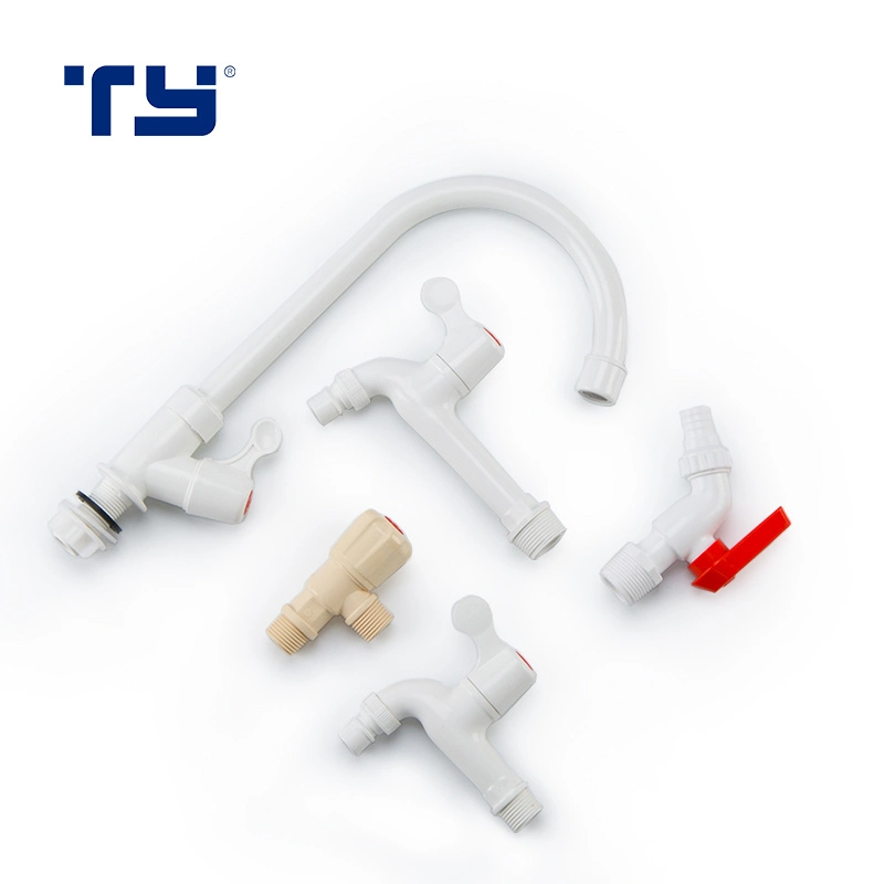 Durable Single Handle PVC Tap Good Price Plastic Tap PVC Bibcock PVC Faucet