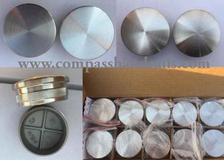 Stainless Steel Handrail End Caps Dome for Round Tubes 42.4mm 42.4X2.0mm