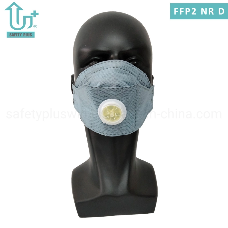 Wholesale/Supplier N95 Mask Black Disposable Folding Fish Type Face Mask at FFP2 Nr D Filter Rating for Construction Industry