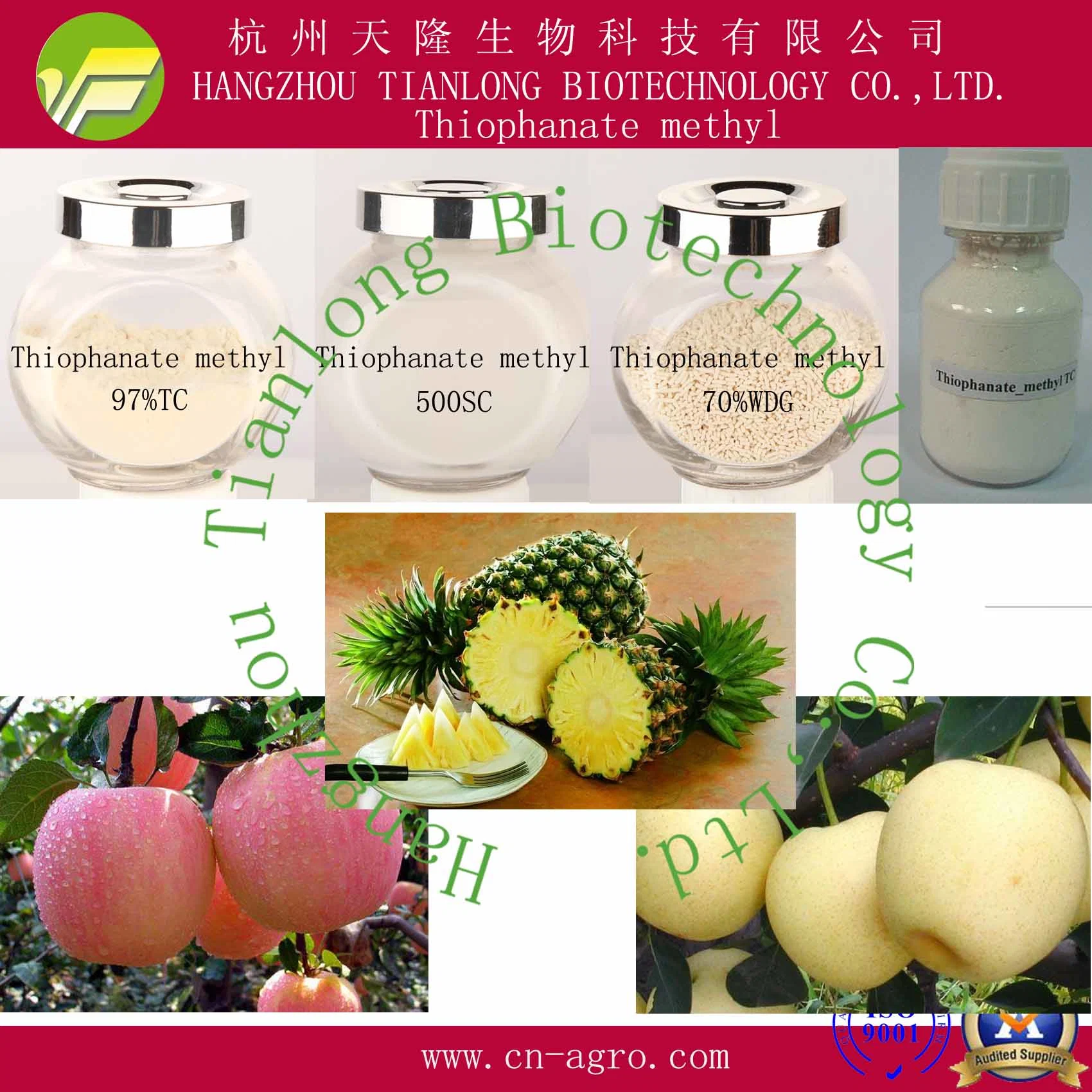 Fungicide  Thiophanate-methyl 98%TC CAS 23564-05-8