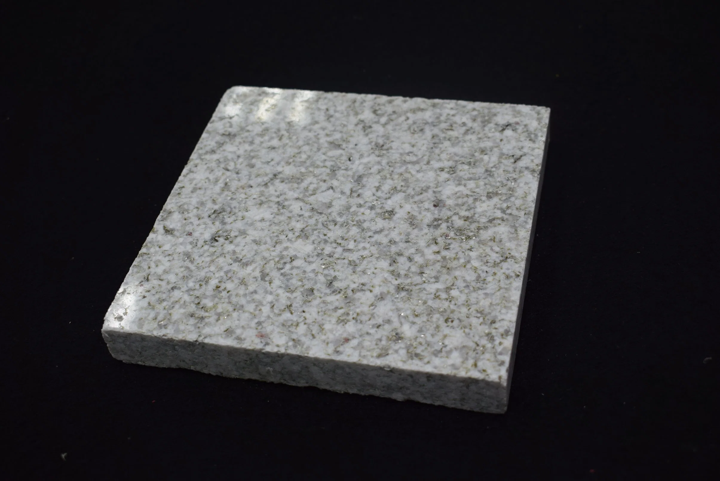 Natural Polished Kitchen Customized Grey Granite Countertop Stone