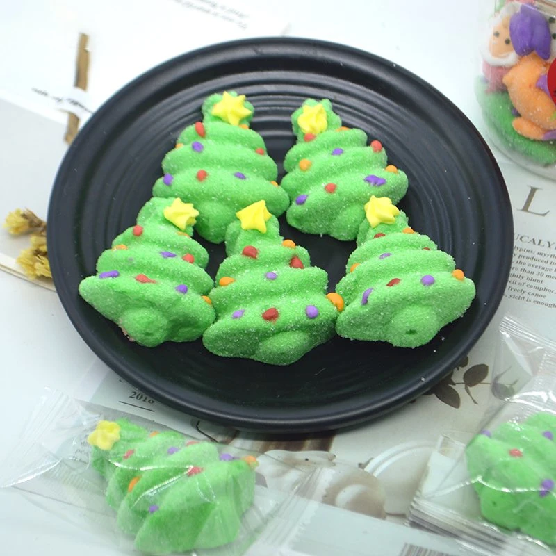 100g Retailer Hot Sale Christmas Tree Marshmallow Best Gifts for Kids