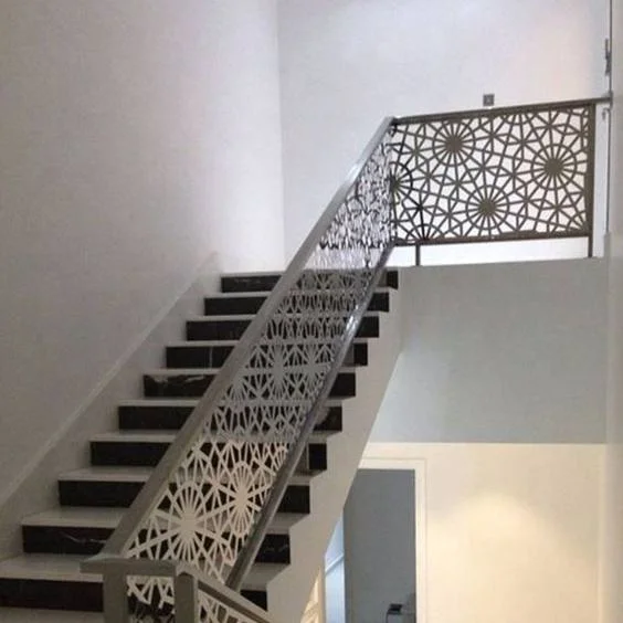 Laser Cutting Stainless Steel Fence Panels and Stairs Railing