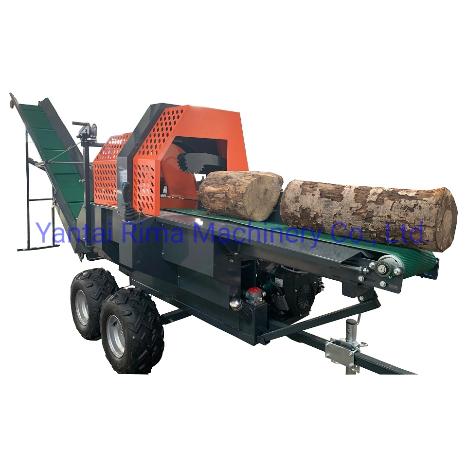 TUV CE Approved 30ton Wood Cutting Machine Firewood Processor Log Splitter for Sale