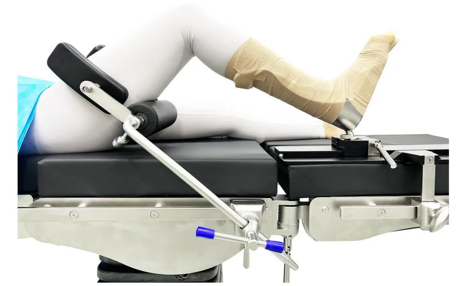 Knee Assistant Scheme Positioner for Surgery Sterile Area