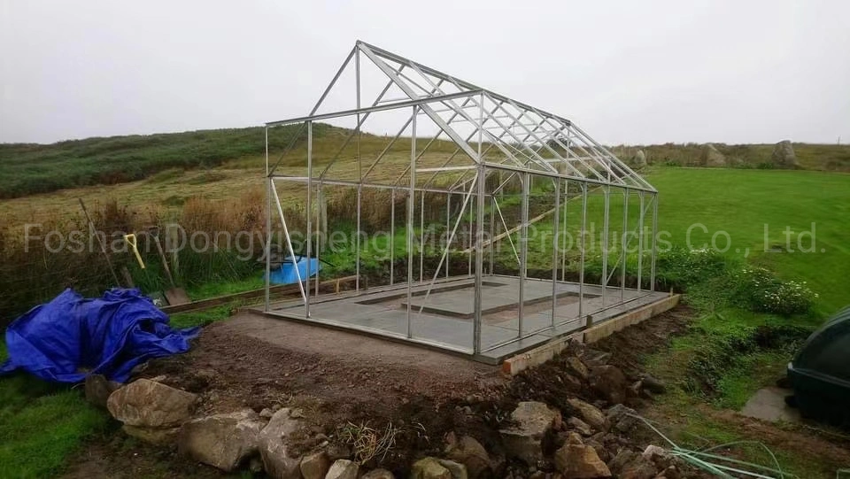 Fabrik-Versorgung Hohes Transparentes Polycarbonat Blatt Gewächshaus Gemüse / Blume / Hydroponics Green House Für Promotion Rdga1014-10mm