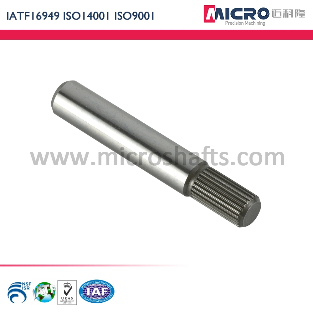 CNC مخصص machining Heat Treatment Steel High Precision Micro من الفولاذ المقاوم للصدأ عمود لأدوات الطاقة الآلية المحركات الطبية