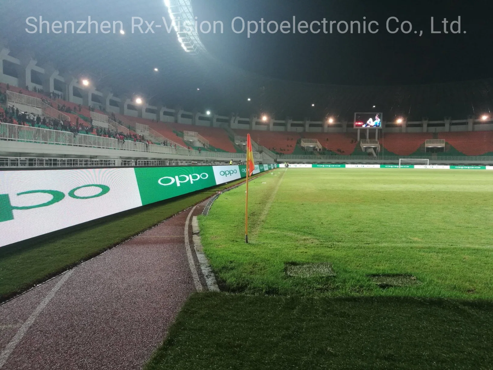 Piscina P10 RGB cor integral travando o estádio de grande ecrã