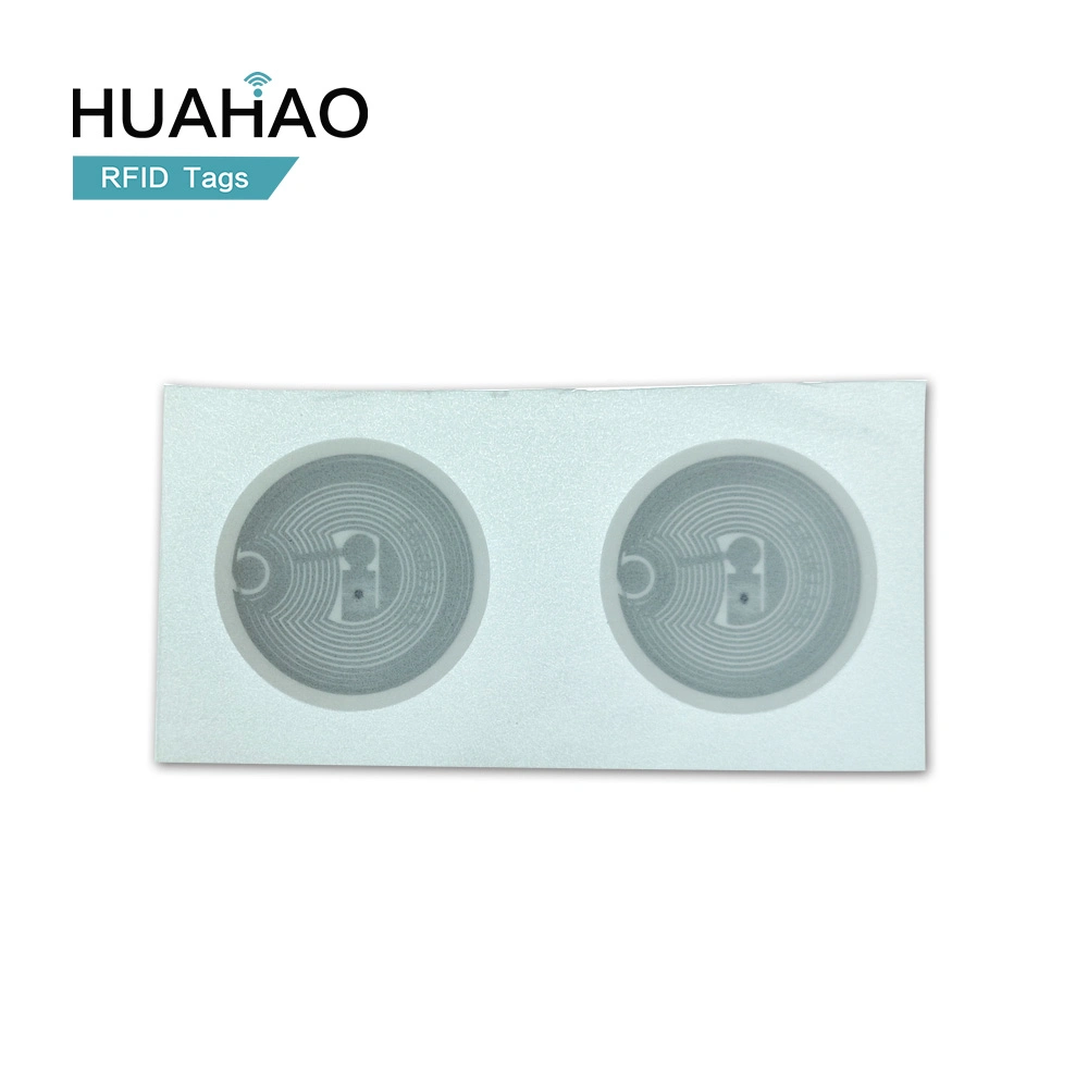 Una muestra gratis! Huahao NFC Supplie RFID Hf 13.56MHz personalizada Empresas de impresión en blanco Omni etiqueta RFID ID.