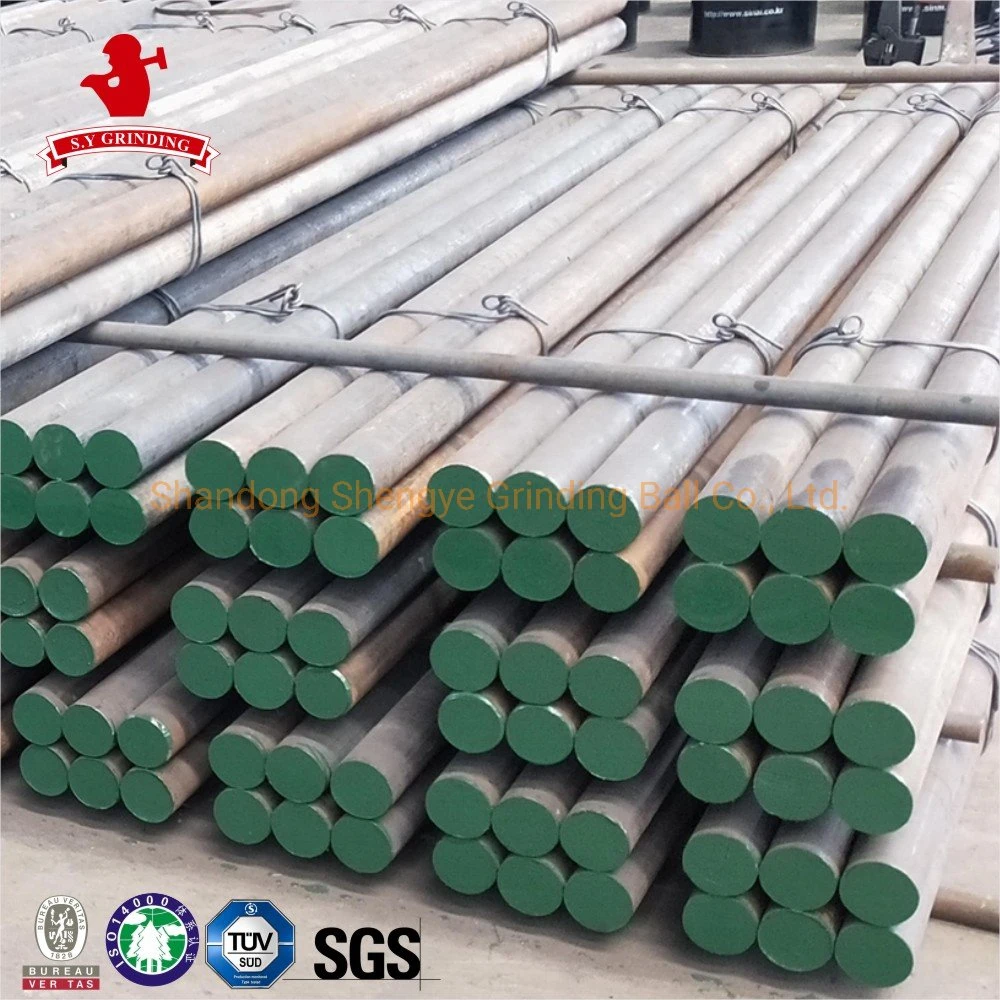 Hot Sale Hot-Rolled Steel Grinding Rods for Rod Mill